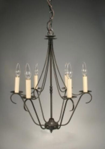 Hunter 6 Light 18.50 inch Chandelier